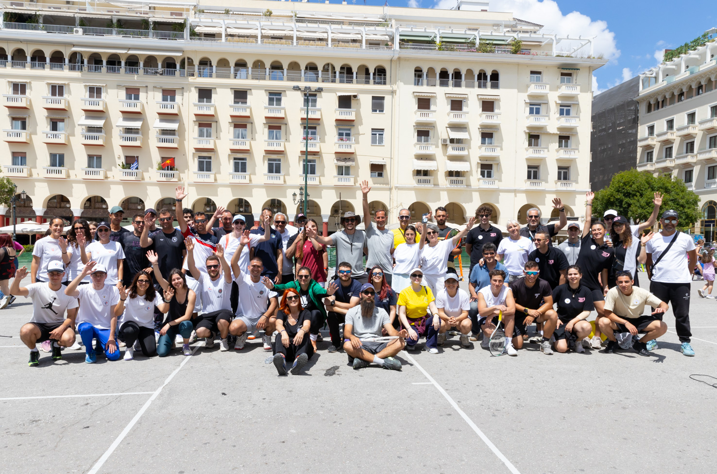 ΔΕΛΤΙΟ ΤΥΠΟΥ ΓΙA ΤΗΝ ΟΛΟΚΛΗΡΩΣΗ ΤΟΥ STREET TENNIS - THESS TENNIS